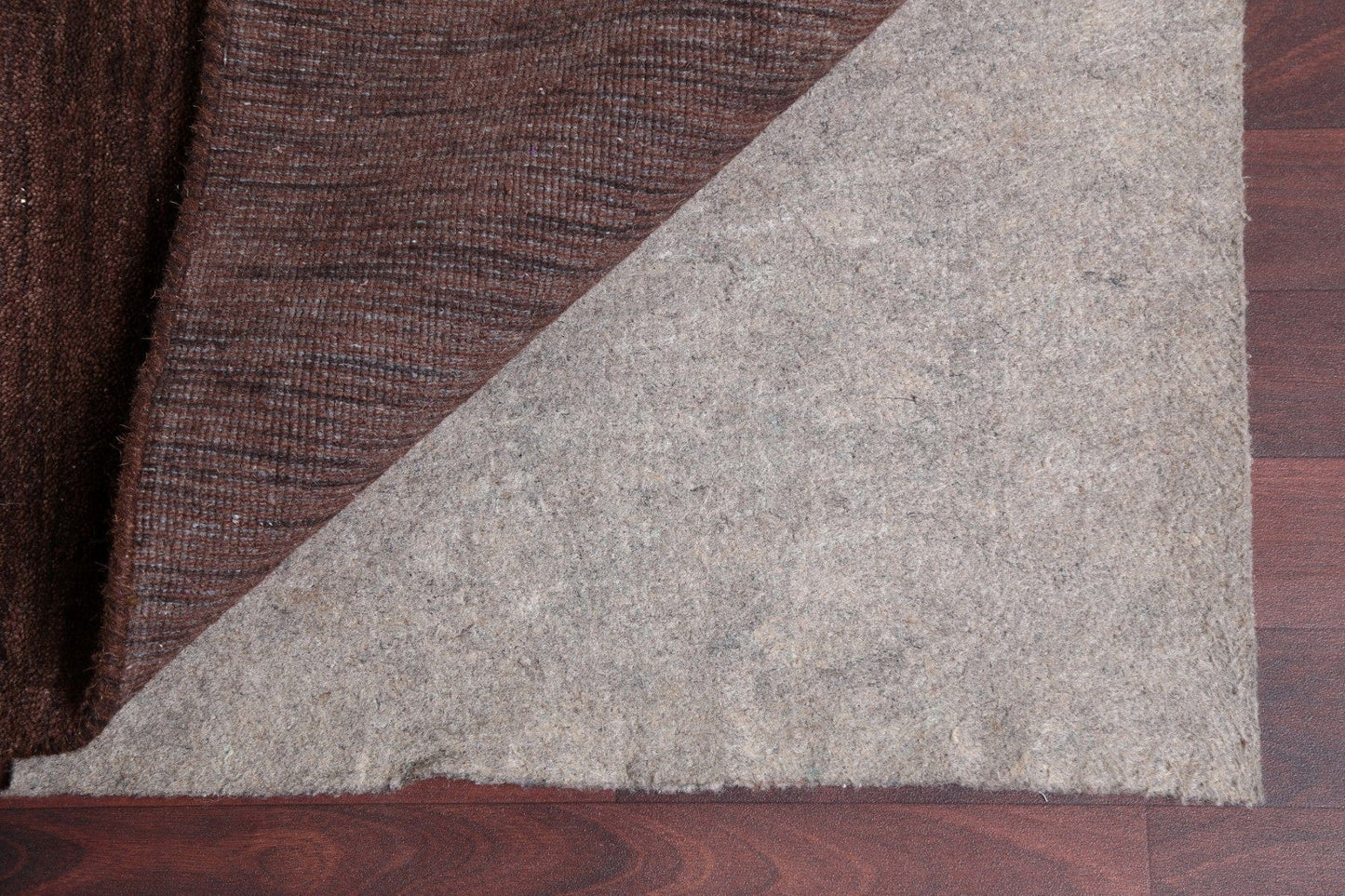 Modern Brown Gabbeh Wool Area Rug 9x12