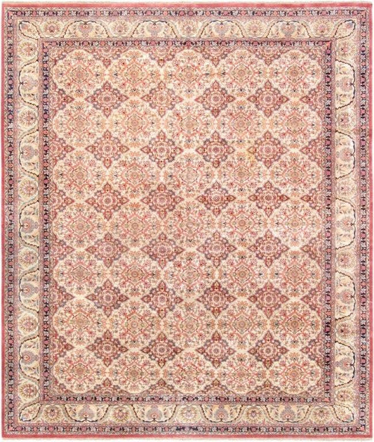 Lavar Collection Hand-Knotted Lamb's Wool Area Rug- 12' 4" X 14' 10"
