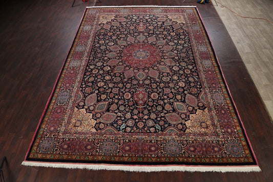 Large Floral Mashad Persian Area Rug 11x15