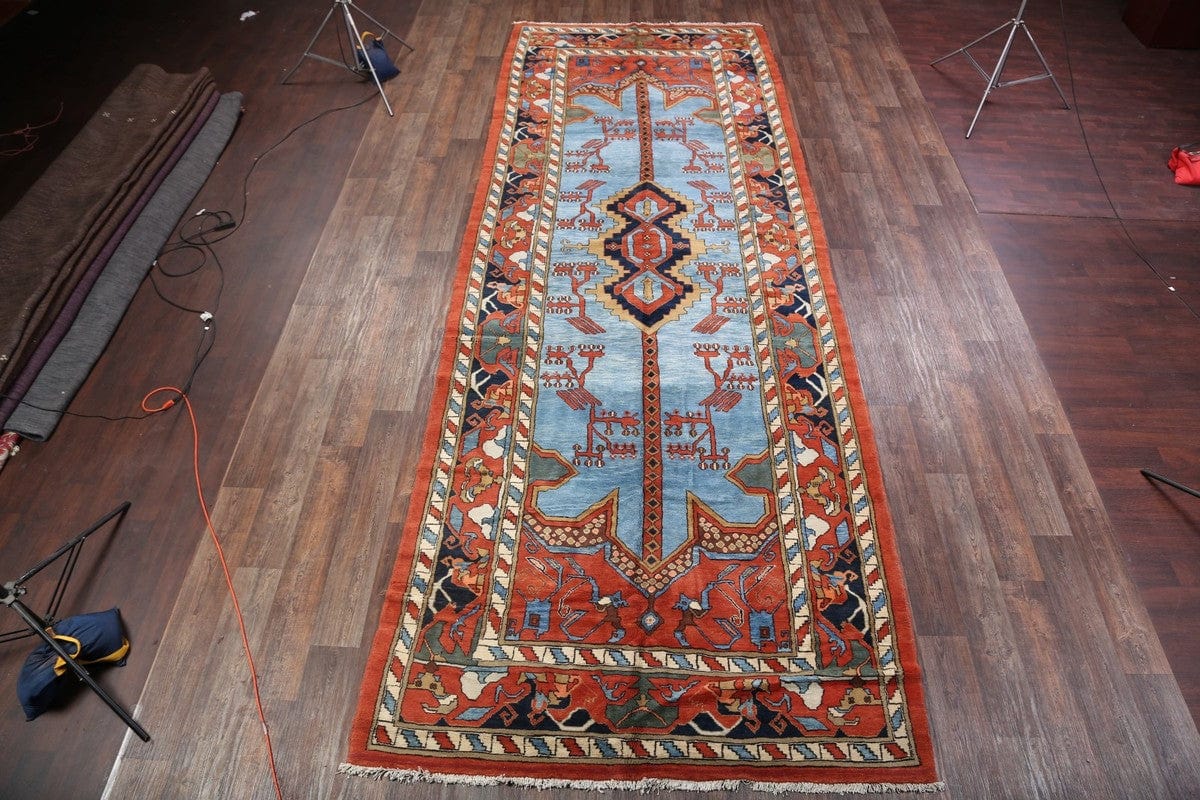 7x19 Heriz Persian Area Rug