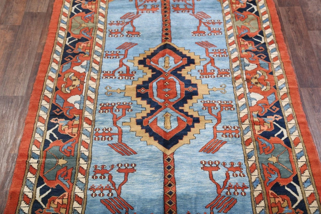 7x19 Heriz Persian Area Rug