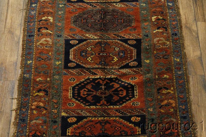 Antique 4x16 Caucasian Russian Runner