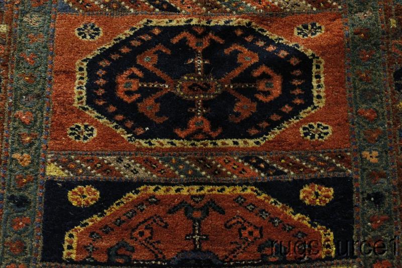 Antique 4x16 Caucasian Russian Runner