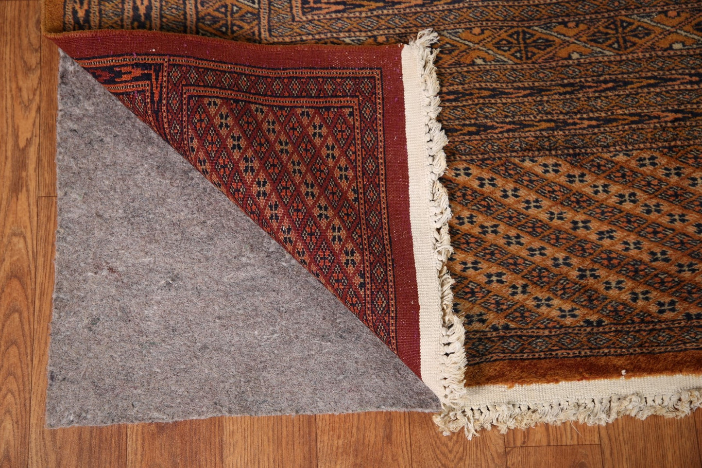 Bokhara Tukoman Pakistan Wool Area Rug 7x11