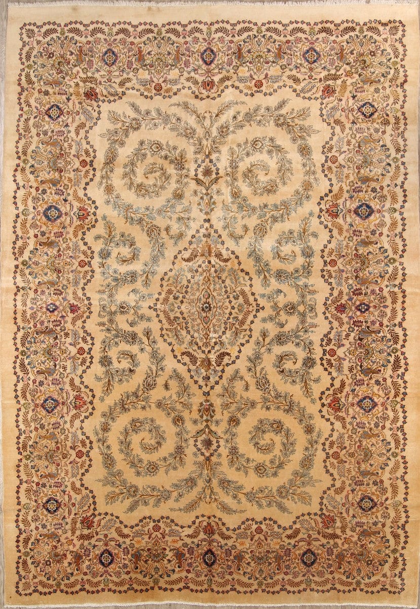 10x14 Kashan Persian Area Rug