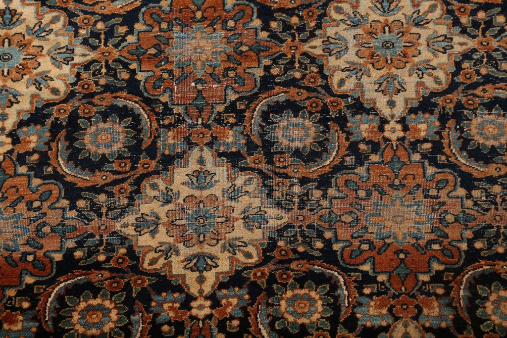 Antique 10x15 Kerman Persian Area Rug