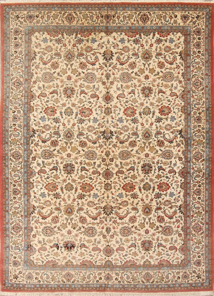 7x11 Qum Persian Area Rug