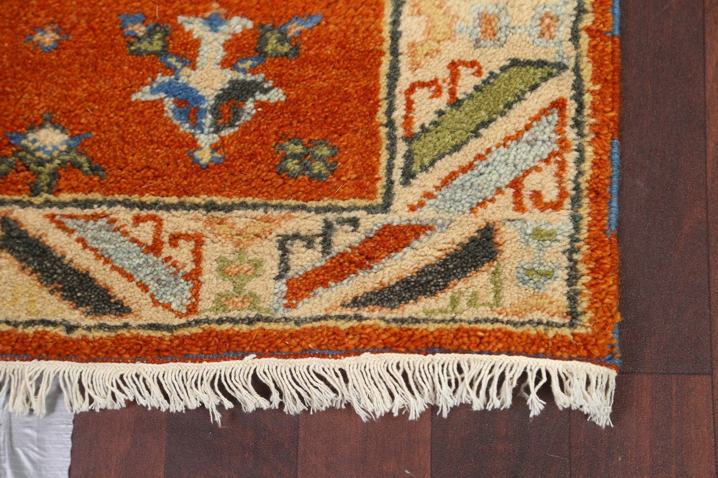 Kazak Indian Runner Rug 3x10