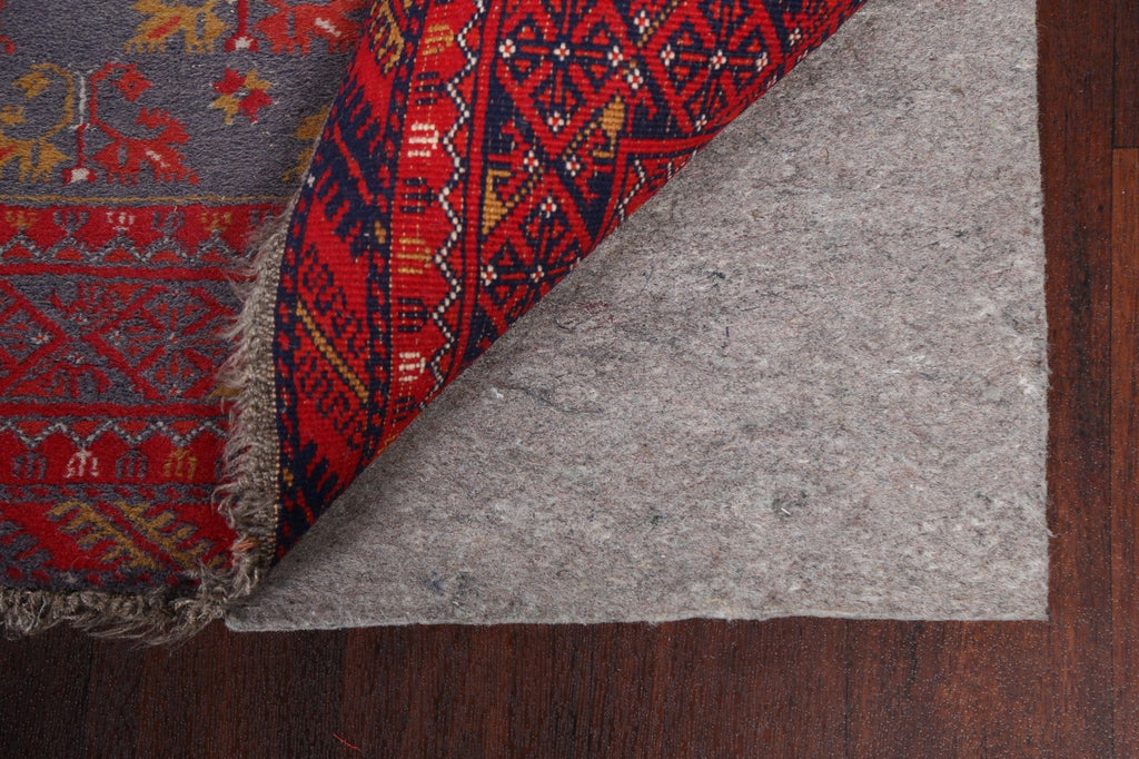 Floral Wool Balouch Oriental Runner Rug 2x9