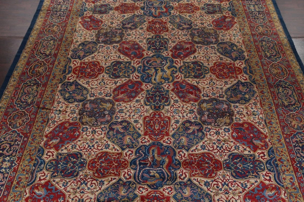 Antique Vegetable Dye 12x20 Agra Taj-Mahal Oriental Area Rug