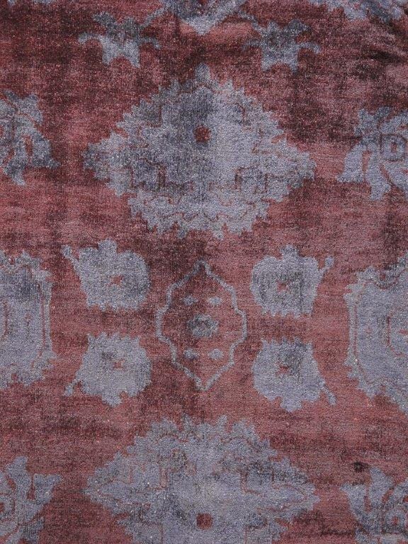 Overdye Collection Hand-Knotted Lamb's Wool Area Rug- 8' 1" X 10' 0"