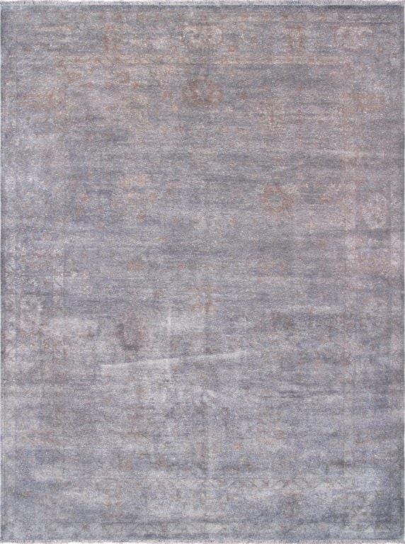 Overdye Collection Hand-Knotted Lamb's Wool Area Rug- 9' 11" X 13' 8"