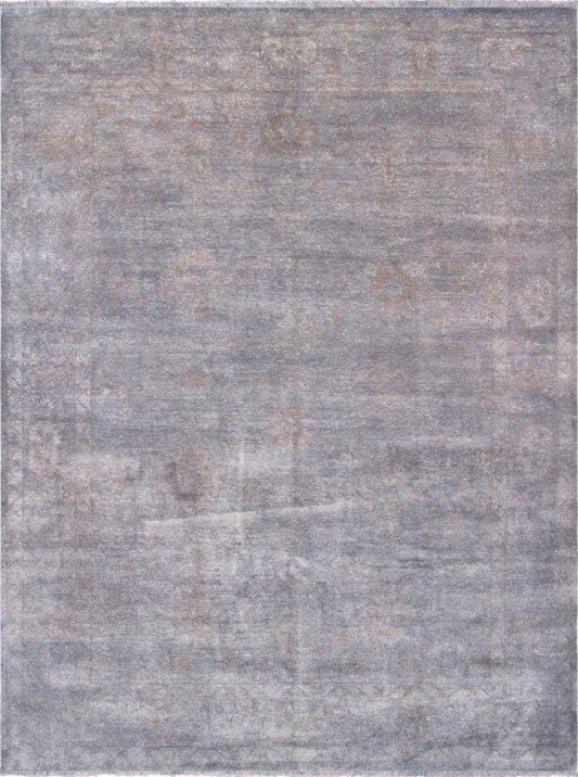Overdye Collection Hand-Knotted Lamb's Wool Area Rug- 9' 11" X 13' 8"