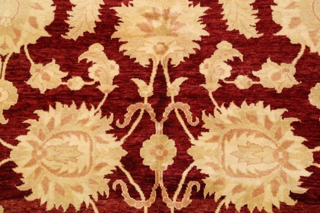 All-Over Floral Sarouk Persian Area Rug 6x9