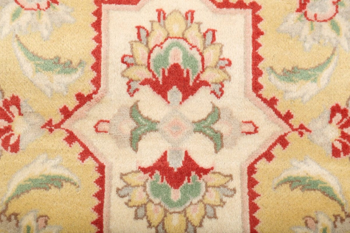 Floral Sarouk Persian Runner Rug 3x10