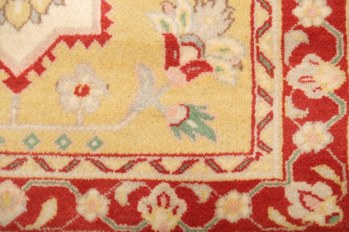 Floral Sarouk Persian Runner Rug 3x10