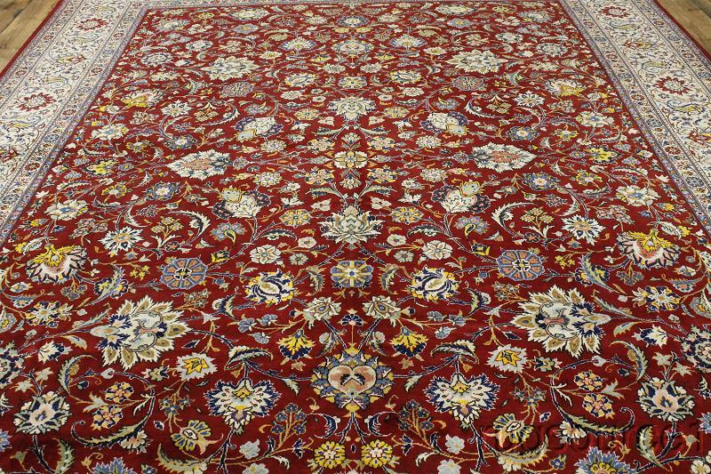 10x14 Kashan Persian Area Rug