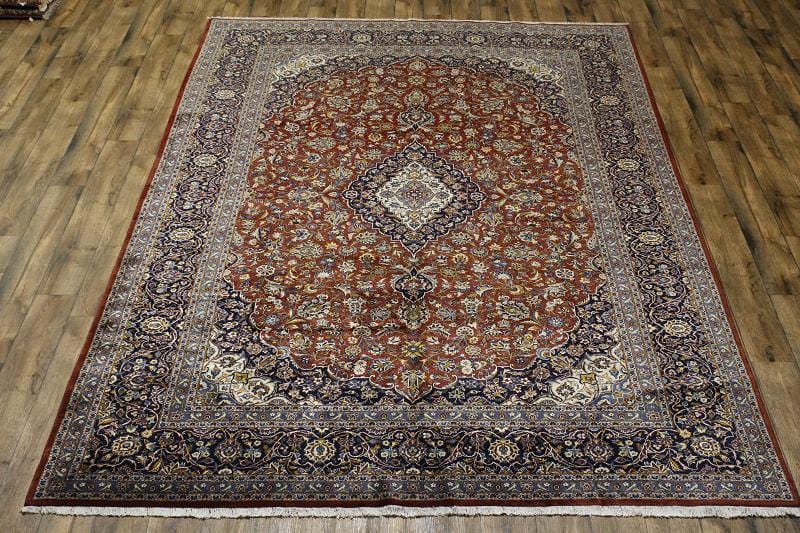 10x14 Kashan Persian Area Rug