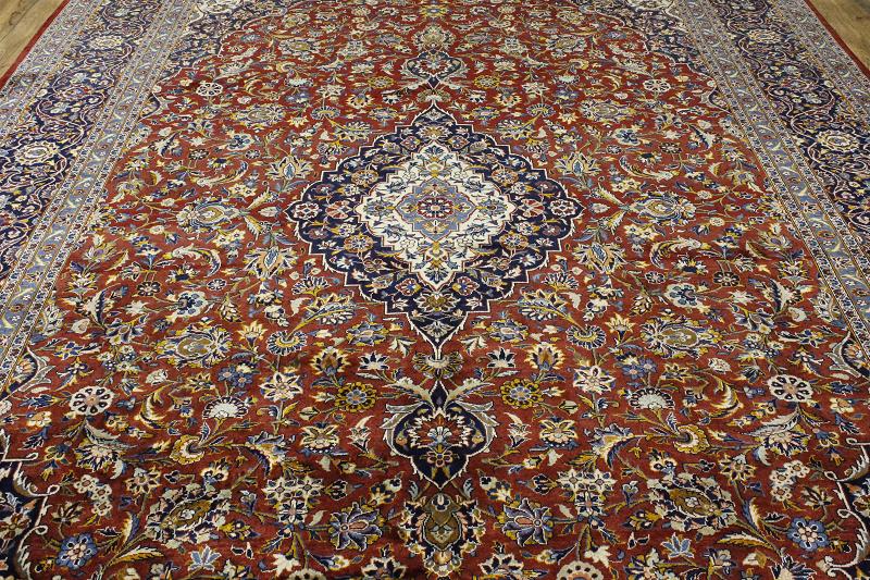 10x14 Kashan Persian Area Rug