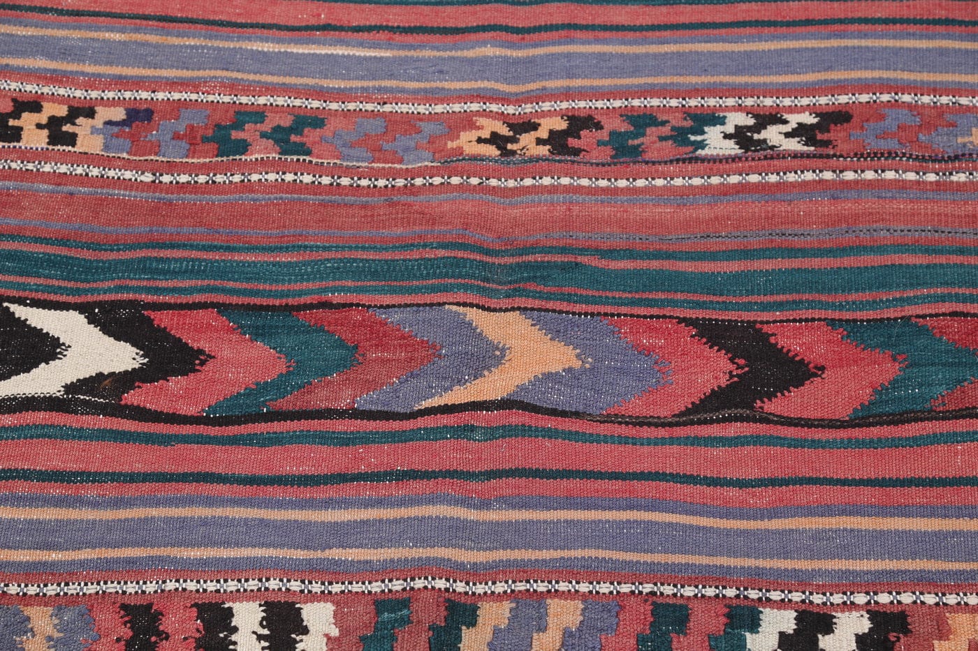 Geometric Kilim Persian Area Rug 5x6