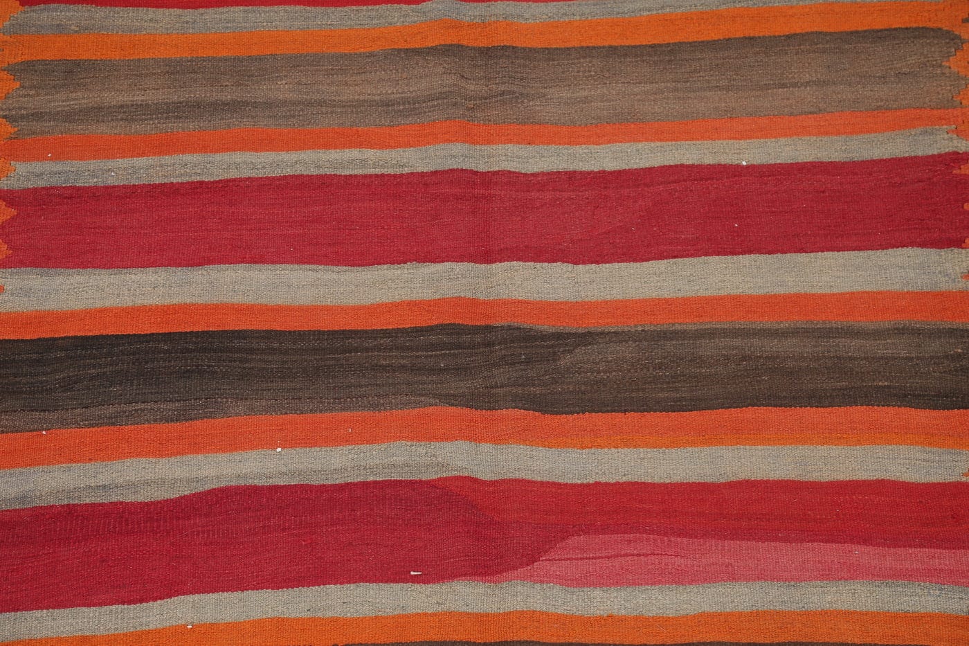 Stripe Kilim Shiraz Persian Runner Rug 5x11