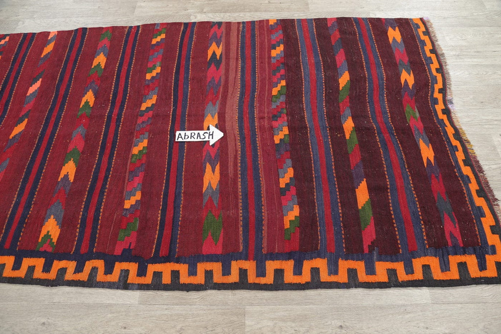 Geometric Kilim Kashkoli Persian Area Rug 5x9