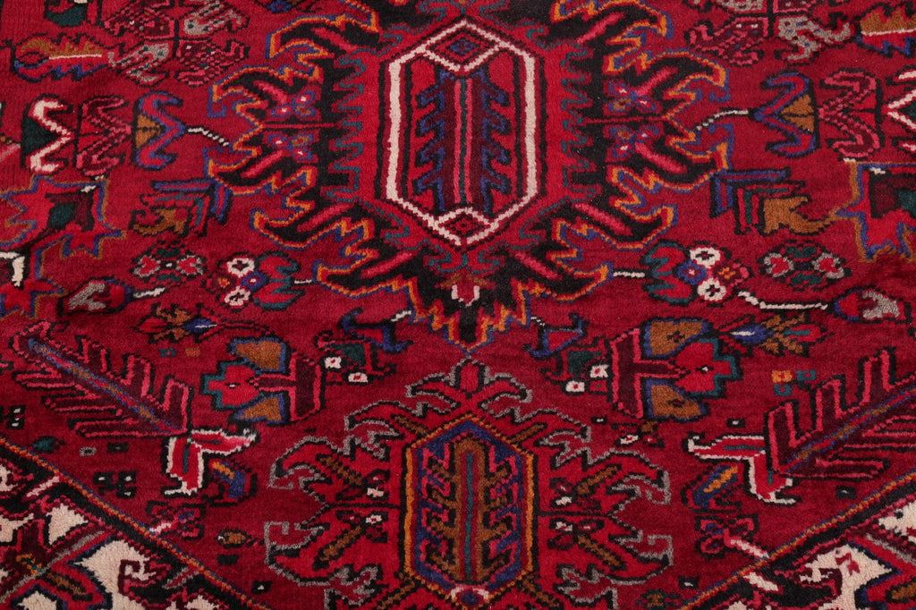 Geometric Heriz Persian Area Rug 10x13