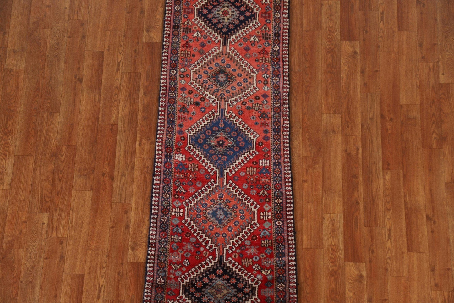 Red Wool Yalameh Persian Area Rug 3x6