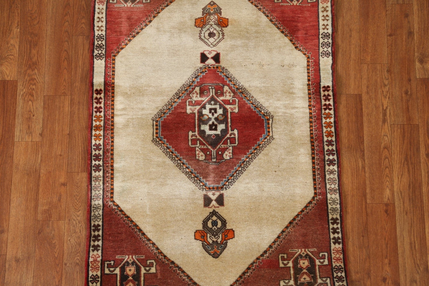 Geometric Abadeh Persian Rug 3x4