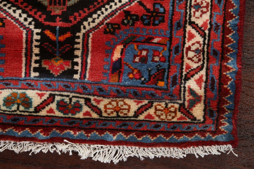 Geometric Hamedan Persian Rug 2x4