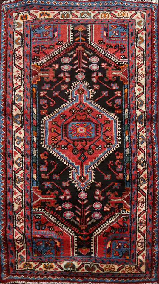 Geometric Hamedan Persian Rug 2x4