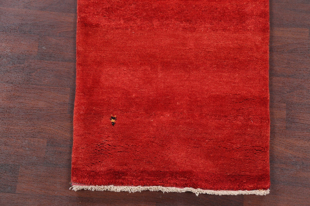 Gabbeh Persian Runner Rug 3x8