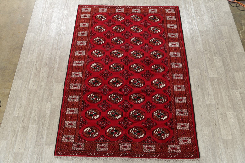 Geometric Balouch Persian Area Rug 7x10