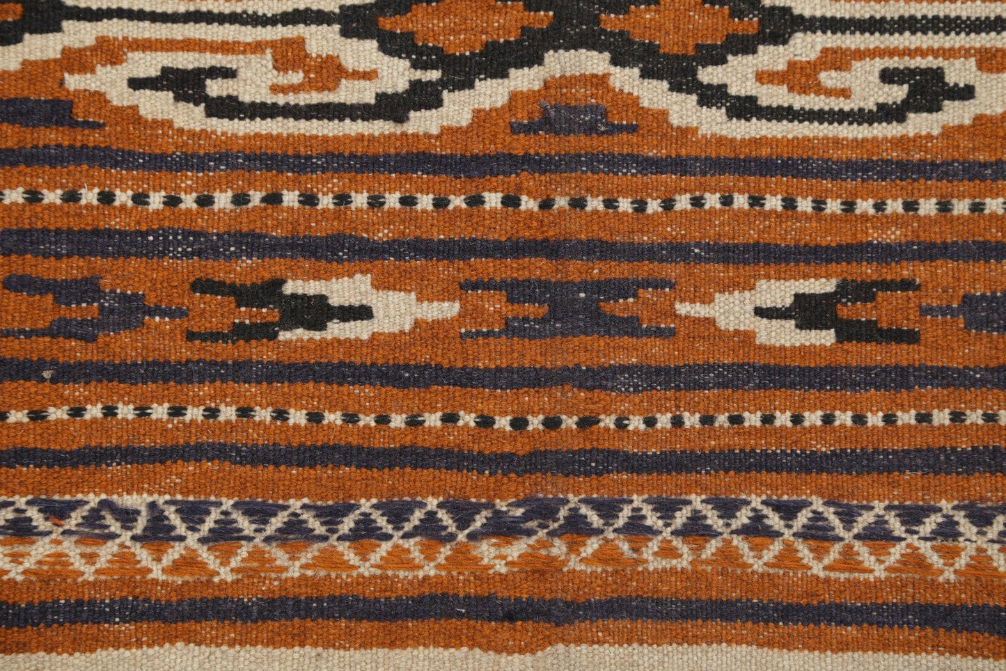 Geometric Kilim Balouch Persian Area Rug  4x6