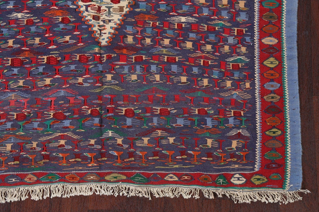 Senneh Persian Area Rug 5x9