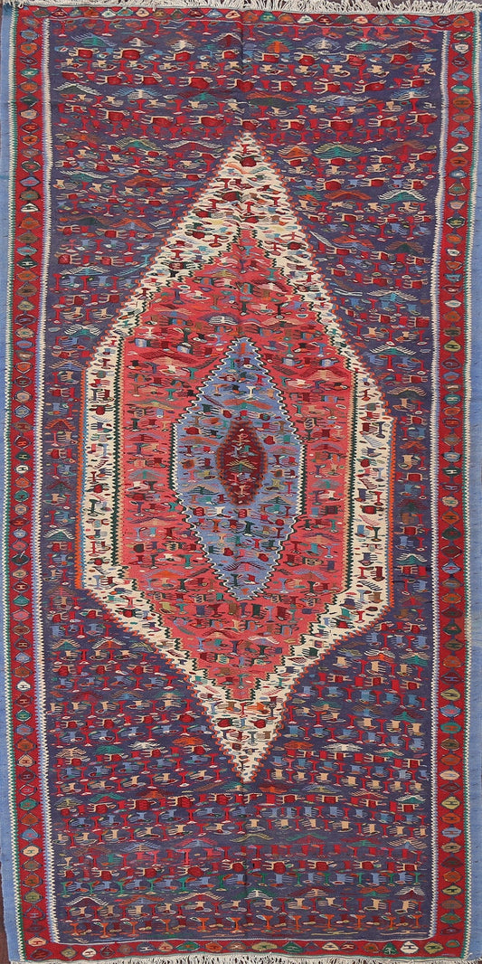 Senneh Persian Area Rug 5x9