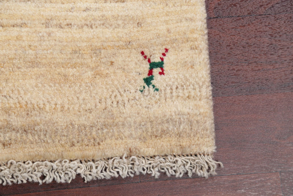 Tribal Gabbeh Persian Rug 3x4