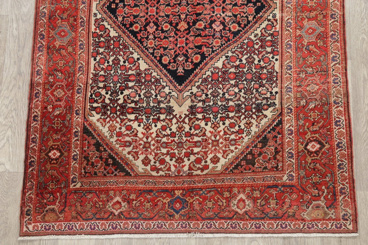 Floral Malayer Mishen Persian Area Rug 4x7