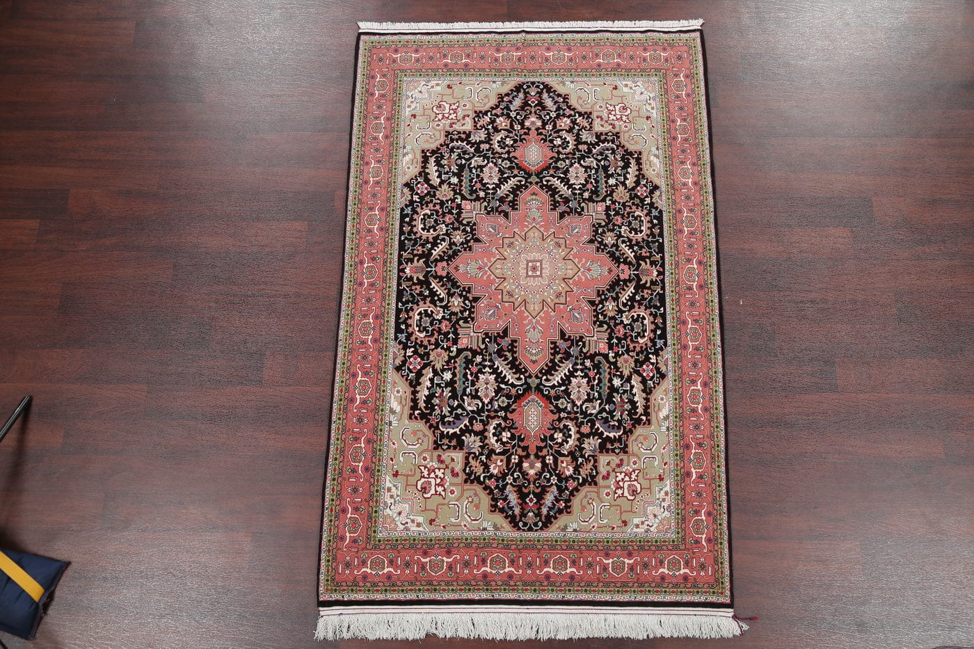 Geometric Tabriz Persian Area Rug 5x7