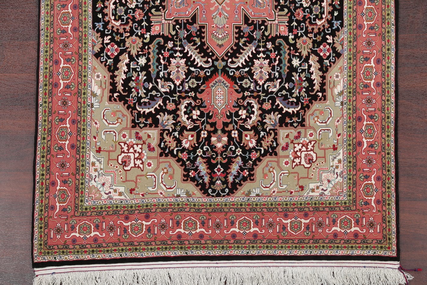 Geometric Tabriz Persian Area Rug 5x7