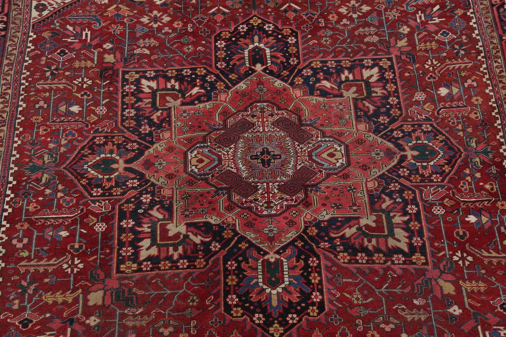 Atique Geometric Heriz Persian Area Rug 9x13