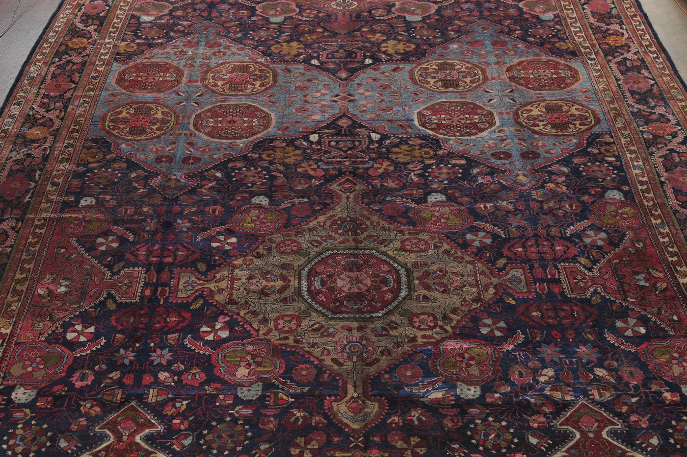 Geometric Malayer Jojan Persian Area Rug 15x23