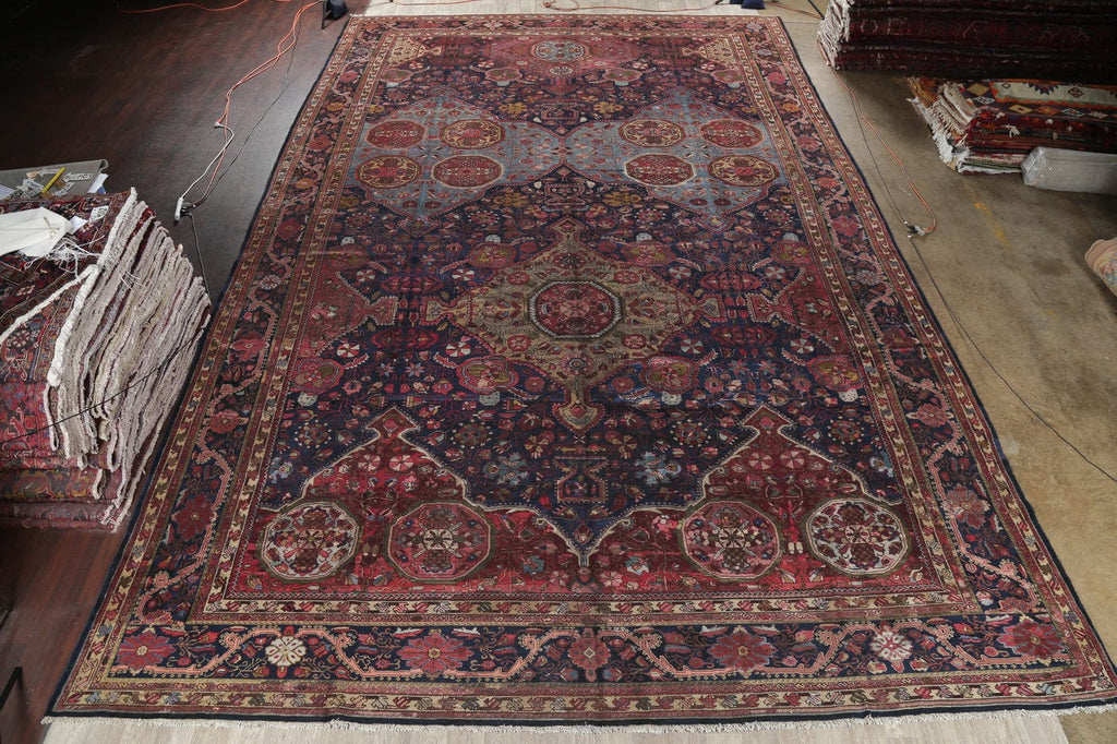 Geometric Malayer Jojan Persian Area Rug 15x23