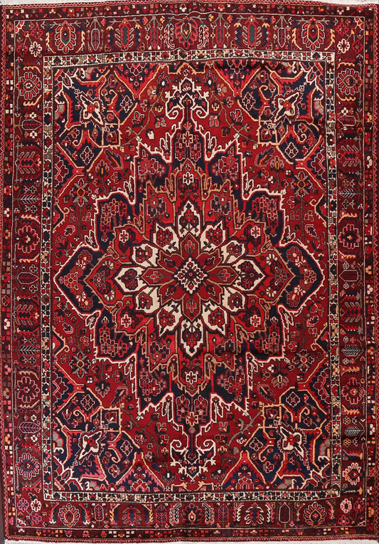 Geometric Bakhtiari Persian Area Rug 10x12