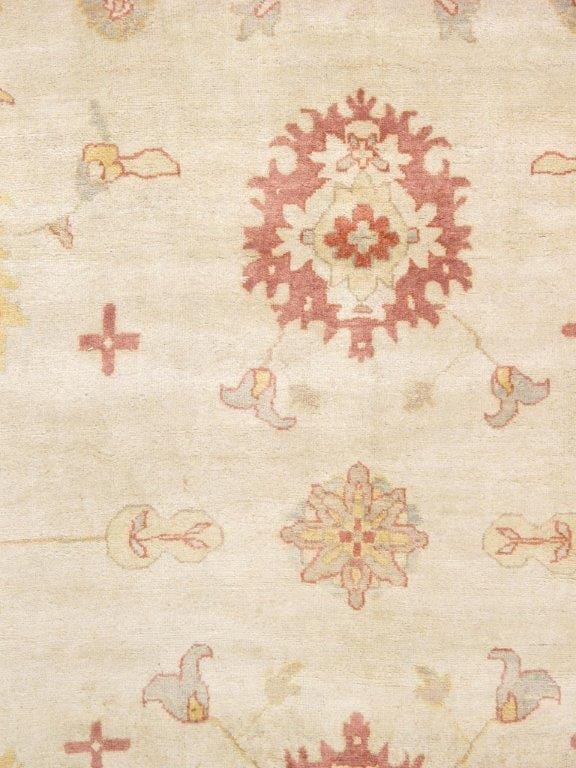 Oushak Collection Hand-Knotted Lamb's Wool Area Rug- 13' 10" X 13' 11"