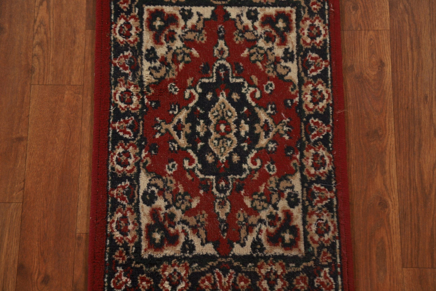 Red Hamedan Oriental Rug 1x2