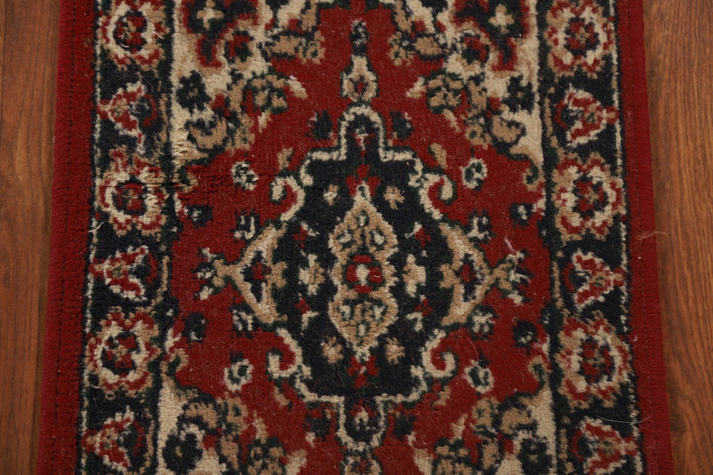 Red Hamedan Oriental Rug 1x2