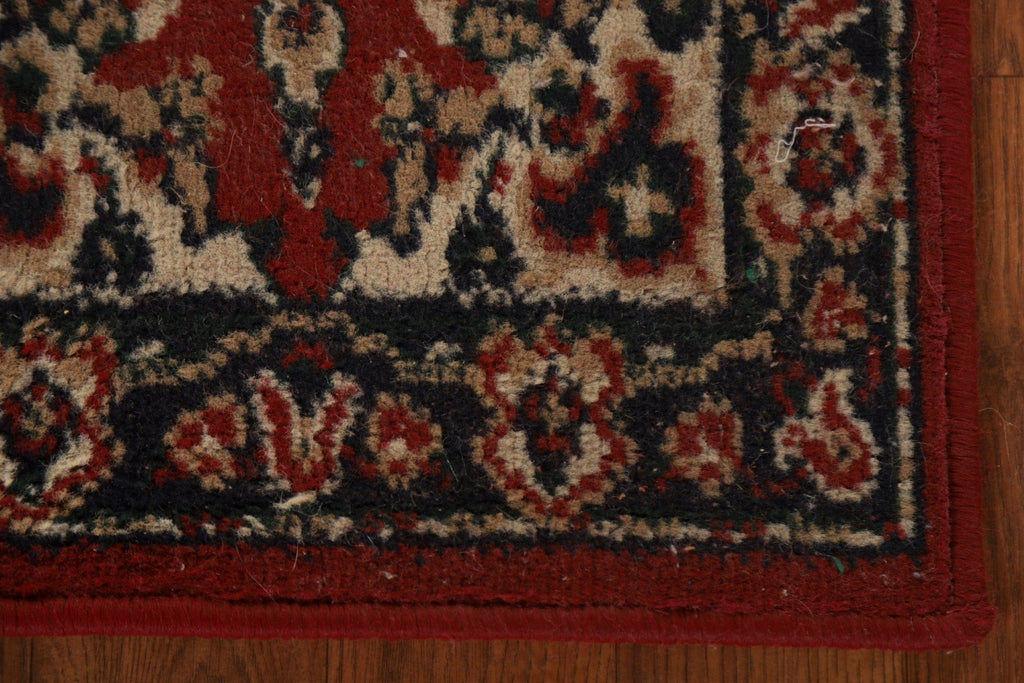 Red Hamedan Oriental Rug 1x2