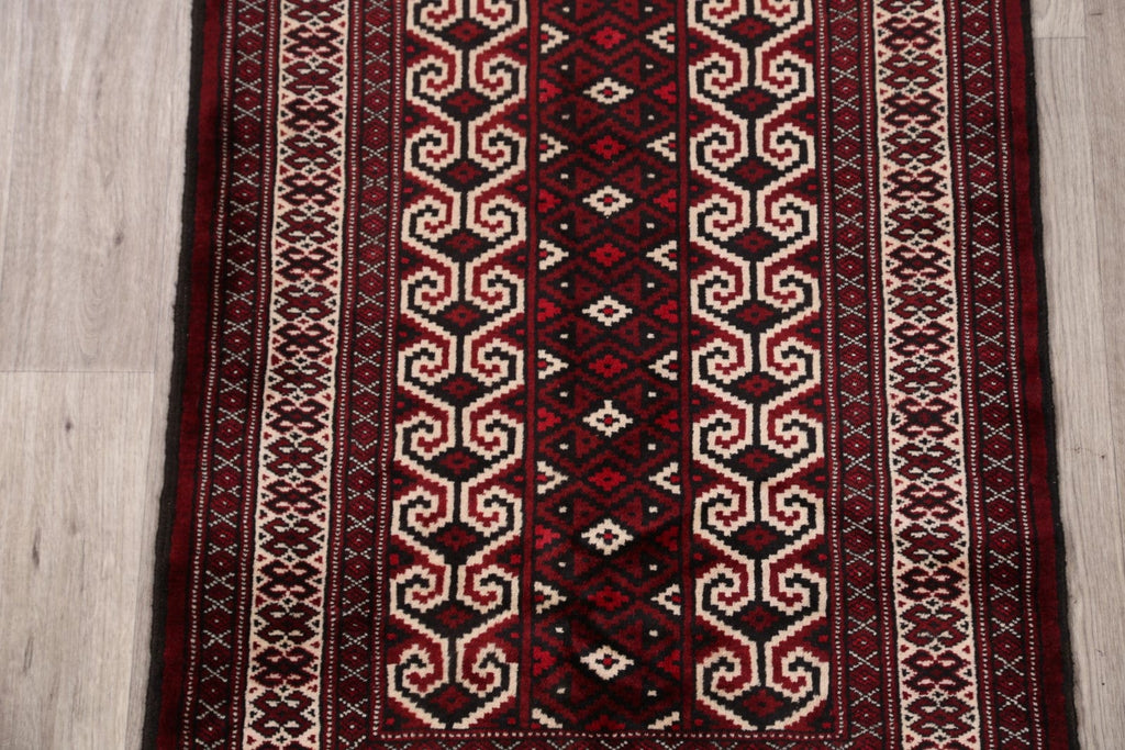 Geometric Turkoman Persian Rug 3x4