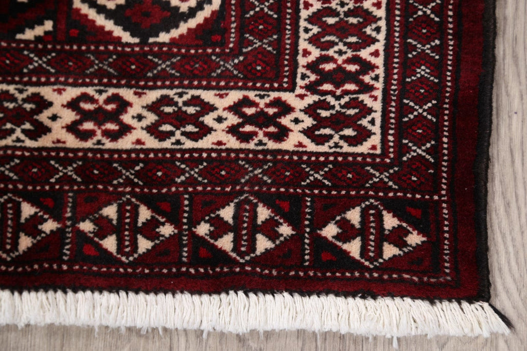 Geometric Turkoman Persian Rug 3x4